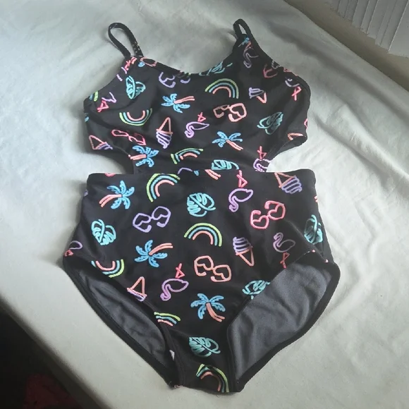 Girl's One Piece Swimsuit - Picture 1 of 3
